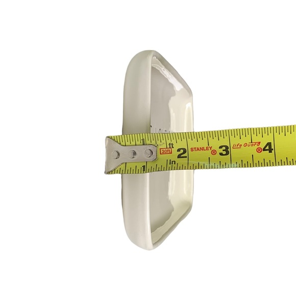 Rae Dunn LIVE LOVE BARK Dish Tray Trinket Holder White Dimples NWT 2017 OG - Picture 14 of 15